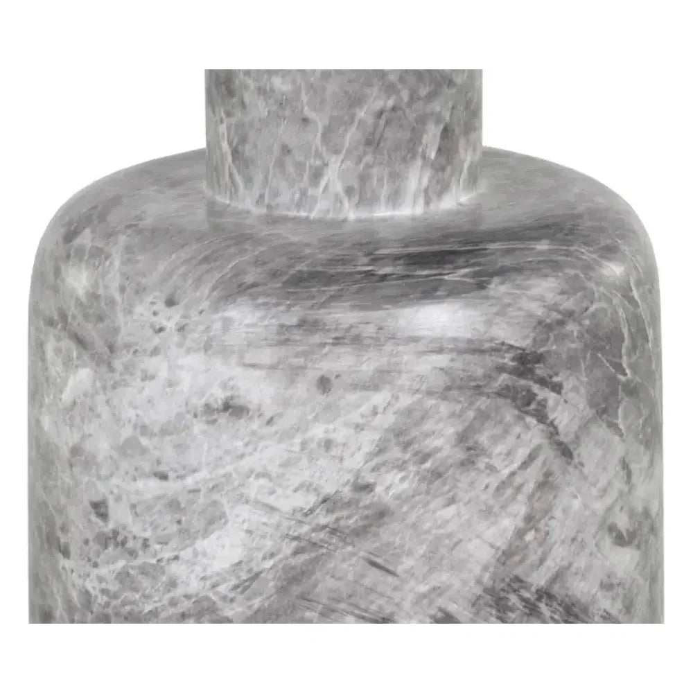 Elmira Concrete Outdoor Round Side Table - LOOMLAN - SUNPAN - Outdoor Side Tables