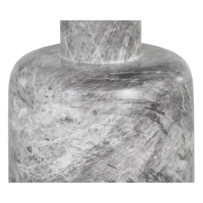 Elmira Concrete Outdoor Round Side Table - LOOMLAN - SUNPAN - Outdoor Side Tables