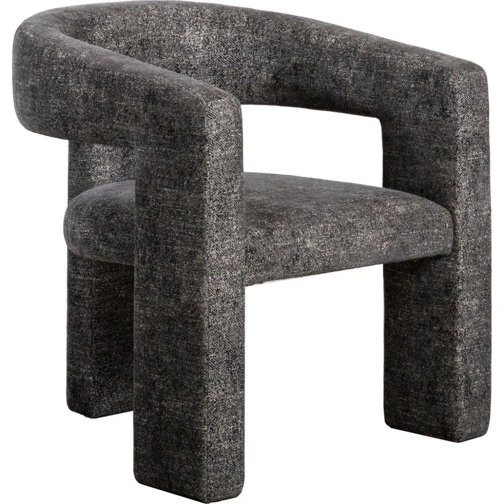 Elo Performance Fabric and Plywood Arm Chair - LOOMLAN - Moe's Home - Accent Chairs
