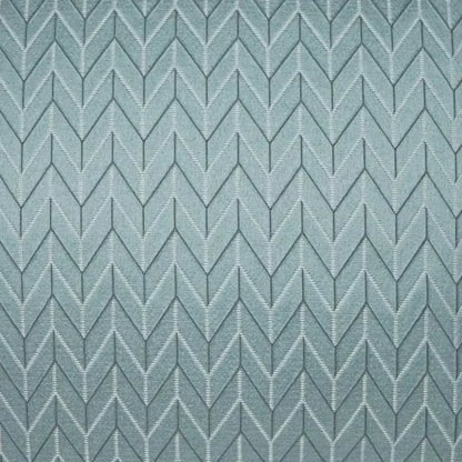 Elodie Aqua Chevron Glam Mist Large Throw Pillow Insert - LOOMLAN - D.V. Kap - Throw Pillows