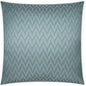 Elodie Aqua Chevron Glam Mist Large Throw Pillow Insert - LOOMLAN - D.V. Kap - Throw Pillows