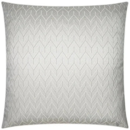 Elodie Chevron Glam Large Throw Pillow Insert - LOOMLAN - D.V. Kap - Throw Pillows