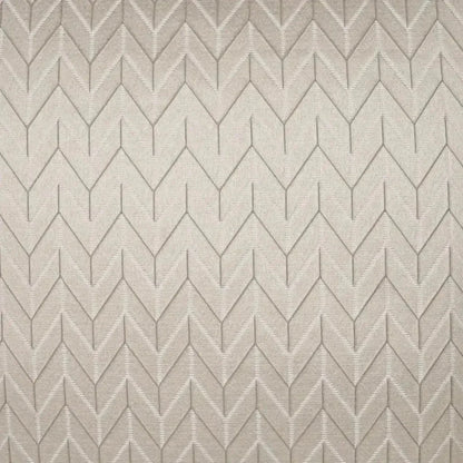 Elodie Chevron Glam Tan Taupe Large Throw Pillow Insert - LOOMLAN - D.V. Kap - Throw Pillows