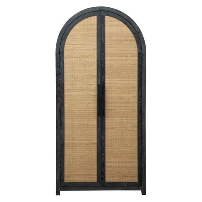 Eloise Unique Designed Wooden Black Cabinet - LOOMLAN - Furniture Classics - Accent Cabinets