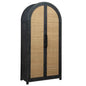Eloise Unique Designed Wooden Black Cabinet - LOOMLAN - Furniture Classics - Accent Cabinets
