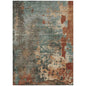 Elon Blue Washable Indoor - Outdoor Rug - LOOMLAN - LOOMLAN Rugs - Outdoor Rugs