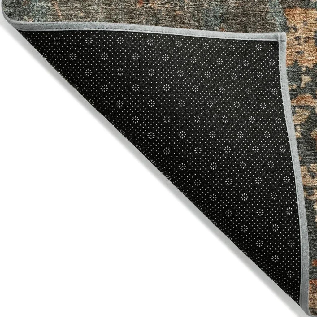 Elon Blue Washable Indoor - Outdoor Rug - LOOMLAN - LOOMLAN Rugs - Outdoor Rugs