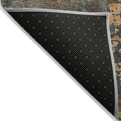 Elon Blue Washable Indoor - Outdoor Rug - LOOMLAN - LOOMLAN Rugs - Outdoor Rugs