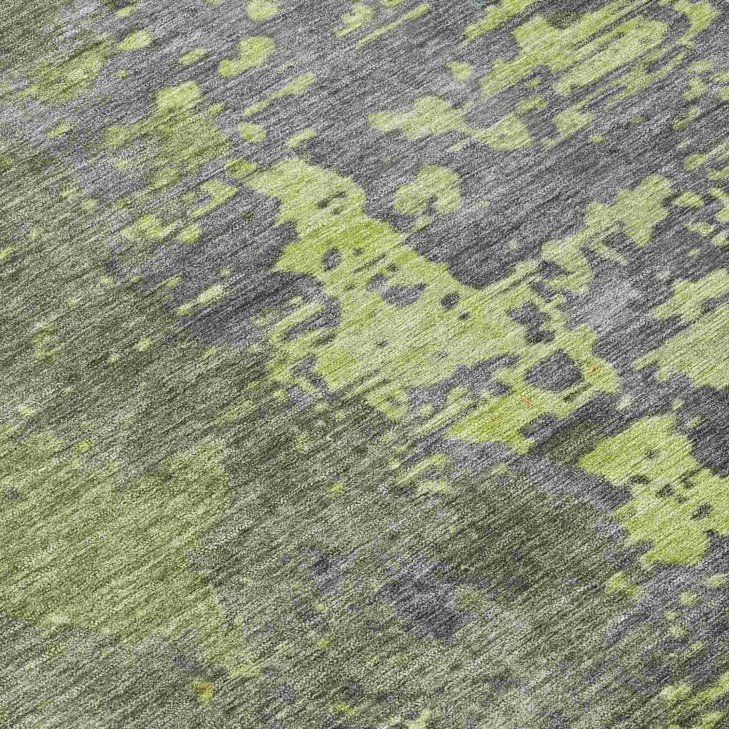 Elon Green Washable Indoor - Outdoor Rug - LOOMLAN - LOOMLAN Rugs - Outdoor Rugs