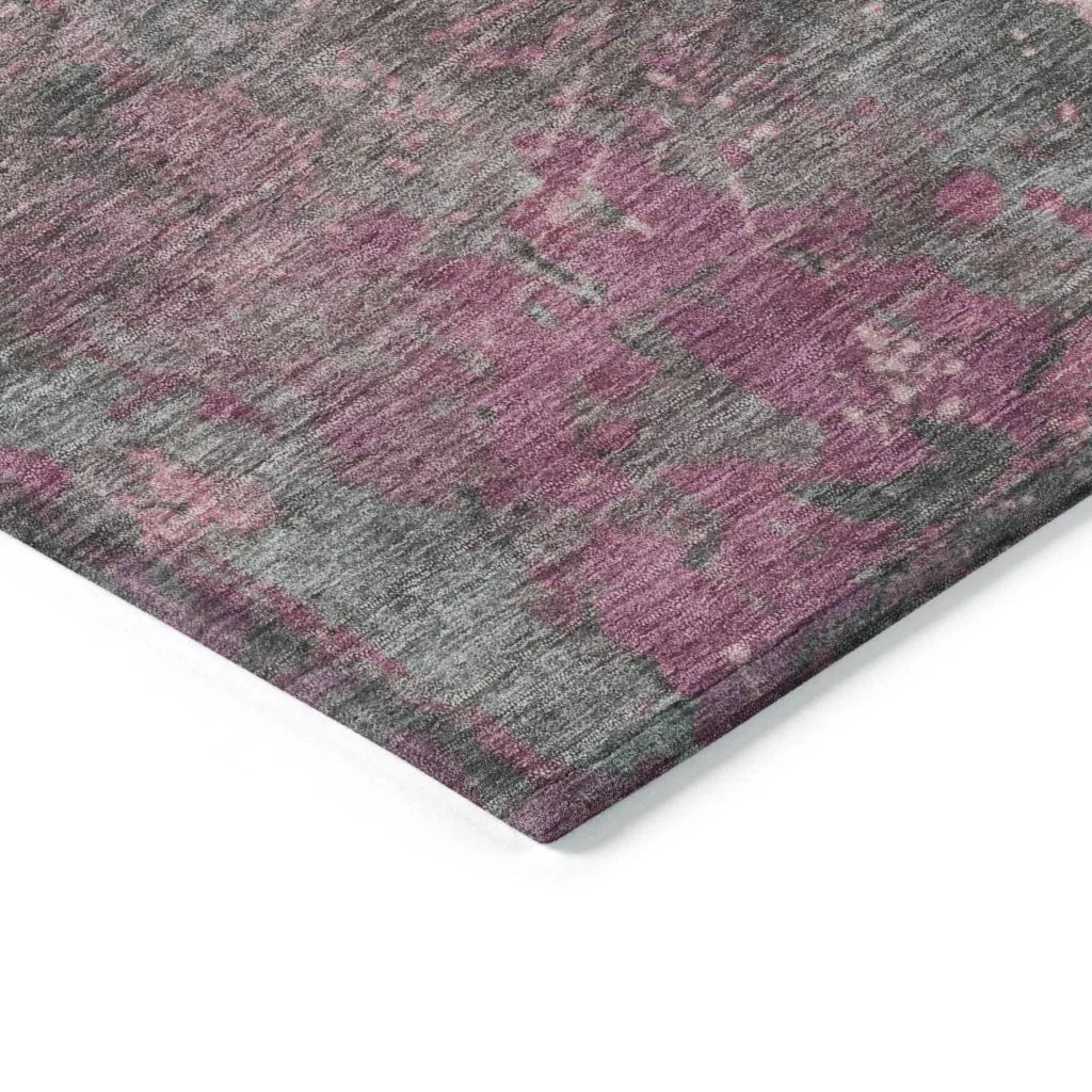 Elon Pink Washable Indoor - Outdoor Rug - LOOMLAN - LOOMLAN Rugs - Outdoor Rugs