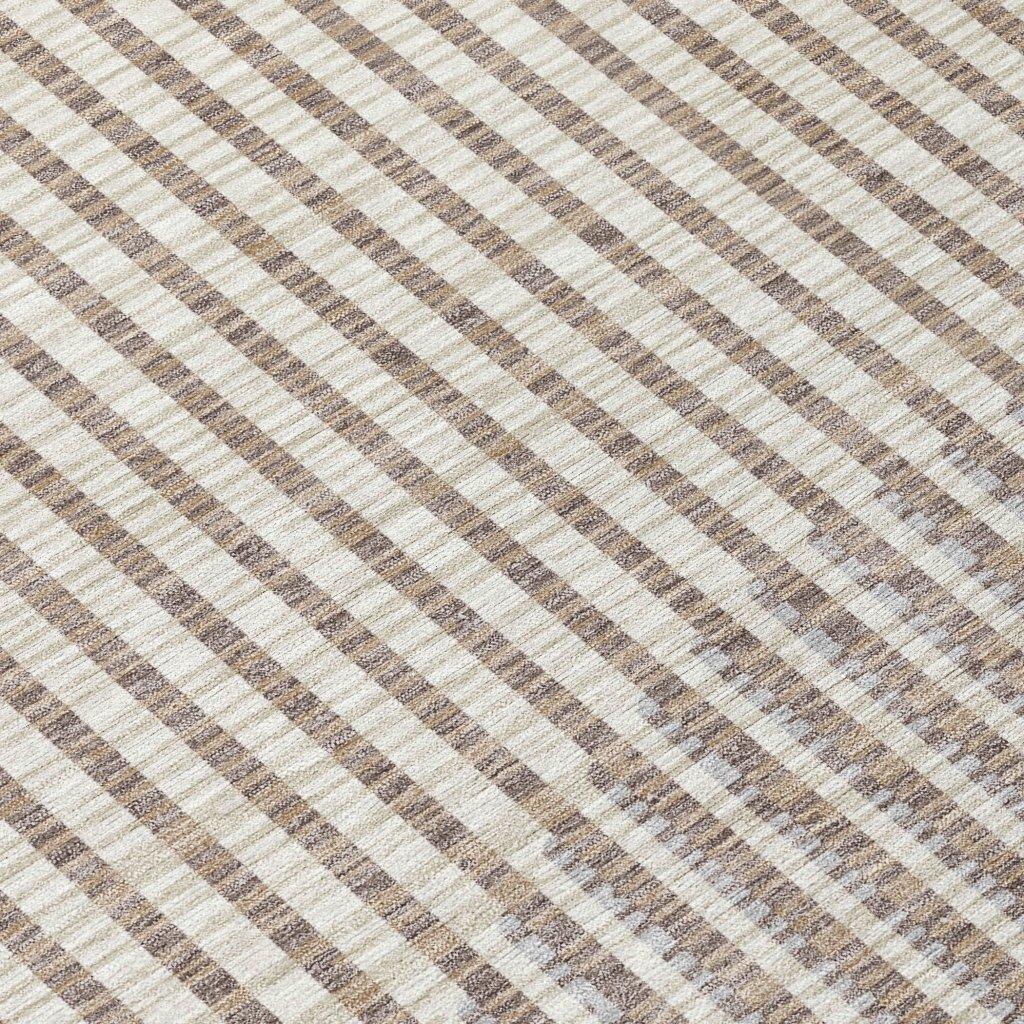 Elowen Beige Washable Indoor-Outdoor Rug-Outdoor Rugs-LOOMLAN Rugs-LOOMLAN