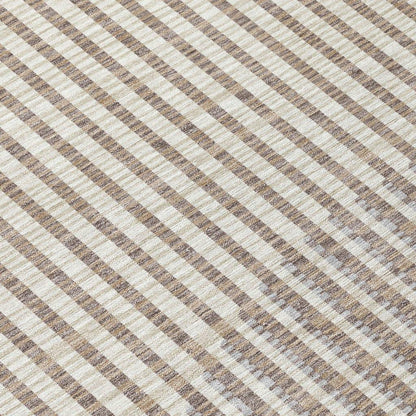 Elowen Beige Washable Indoor-Outdoor Rug-Outdoor Rugs-LOOMLAN Rugs-LOOMLAN