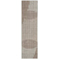 Elowen Brown Washable Indoor-Outdoor Rug-Outdoor Rugs-LOOMLAN Rugs-2'3" x 7'6"-LOOMLAN