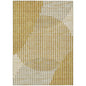Elowen Gold Washable Indoor-Outdoor Rug-Outdoor Rugs-LOOMLAN Rugs-2'6" x 3'10"-LOOMLAN