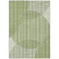 Elowen Green Washable Indoor-Outdoor Rug-Outdoor Rugs-LOOMLAN Rugs-2'6" x 3'10"-LOOMLAN