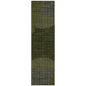 Elowen Olive Washable Indoor-Outdoor Rug-Outdoor Rugs-LOOMLAN Rugs-2'3" x 7'6"-LOOMLAN