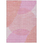 Elowen Pink Washable Indoor-Outdoor Rug-Outdoor Rugs-LOOMLAN Rugs-2'6" x 3'10"-LOOMLAN