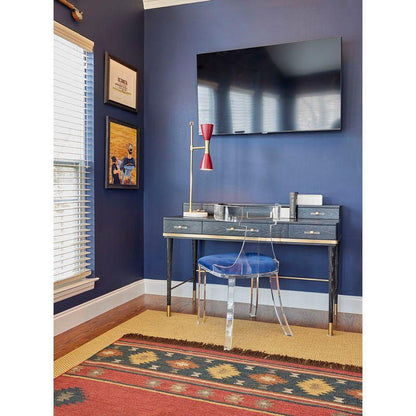 Elsa Acrylic Made Armless Chair (Set of 2) - LOOMLAN - Wildwood - Dining Chairs