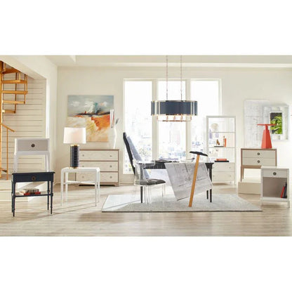 Elsa Acrylic Made Armless Chair (Set of 2) - LOOMLAN - Wildwood - Dining Chairs