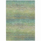Elu Green Washable Indoor - Outdoor Rug - LOOMLAN - LOOMLAN Rugs - Outdoor Rugs