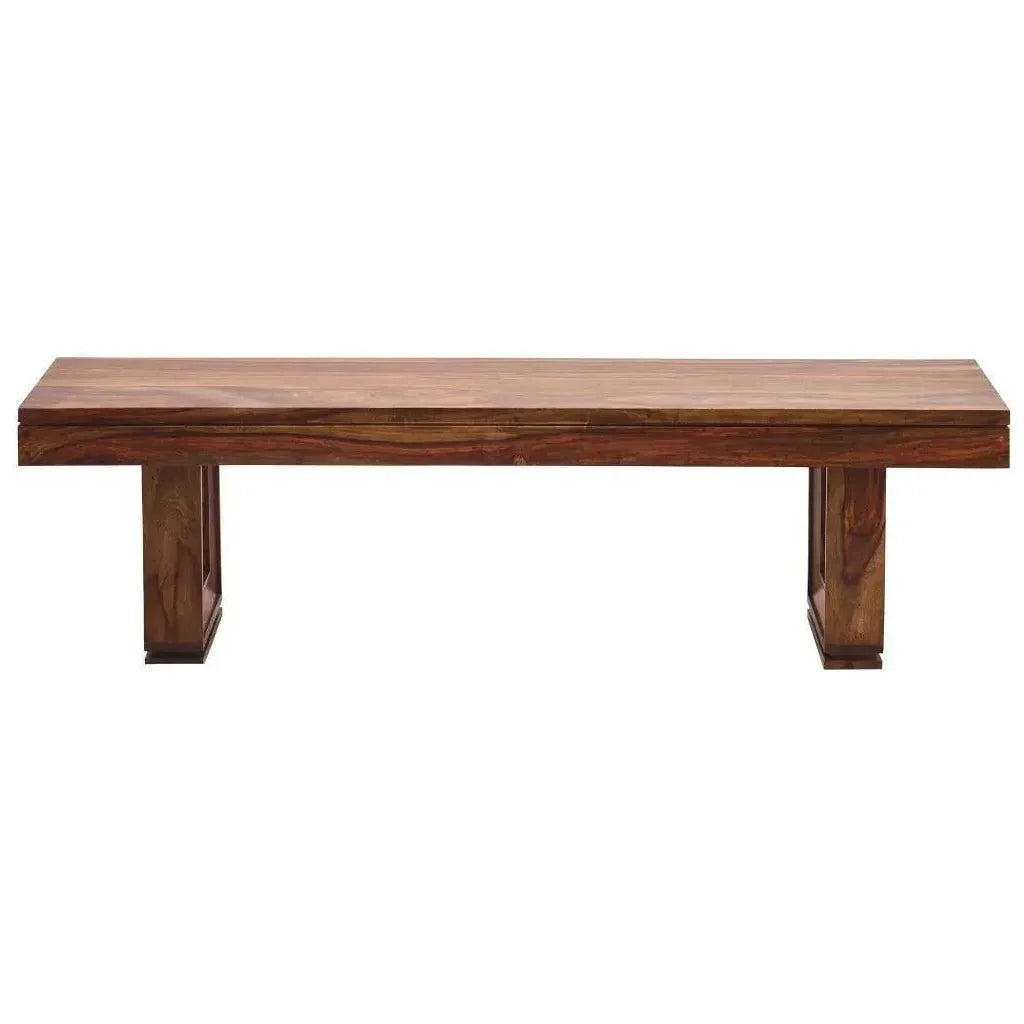 Cinnamon Amber Wood Dining Bench - LOOMLAN - LOOMLAN - Dining Benches