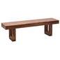 Cinnamon Amber Wood Dining Bench - LOOMLAN - LOOMLAN - Dining Benches