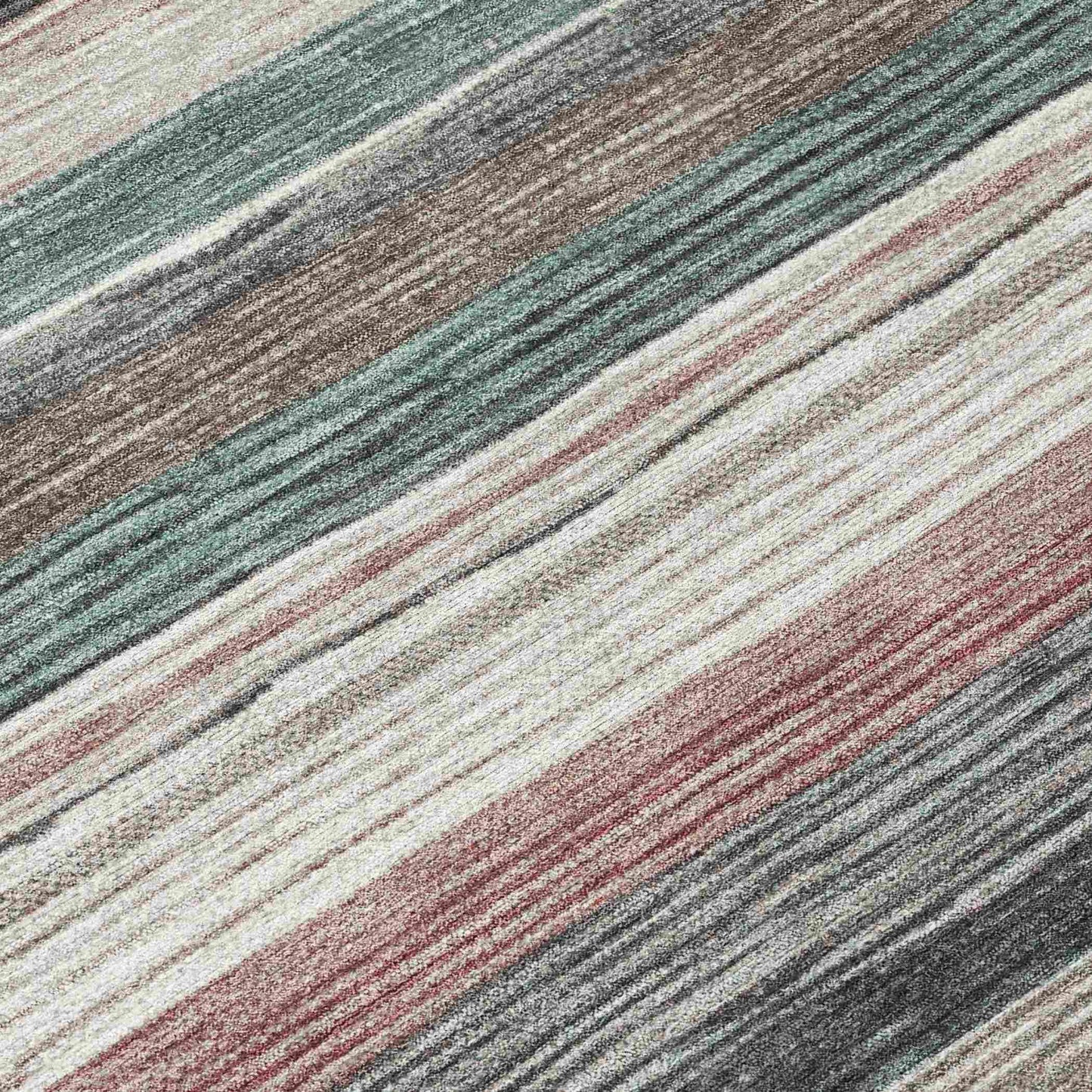 Elyn Blue Washable Indoor-Outdoor Rug