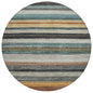 Elyn Brown Washable Indoor-Outdoor Rug