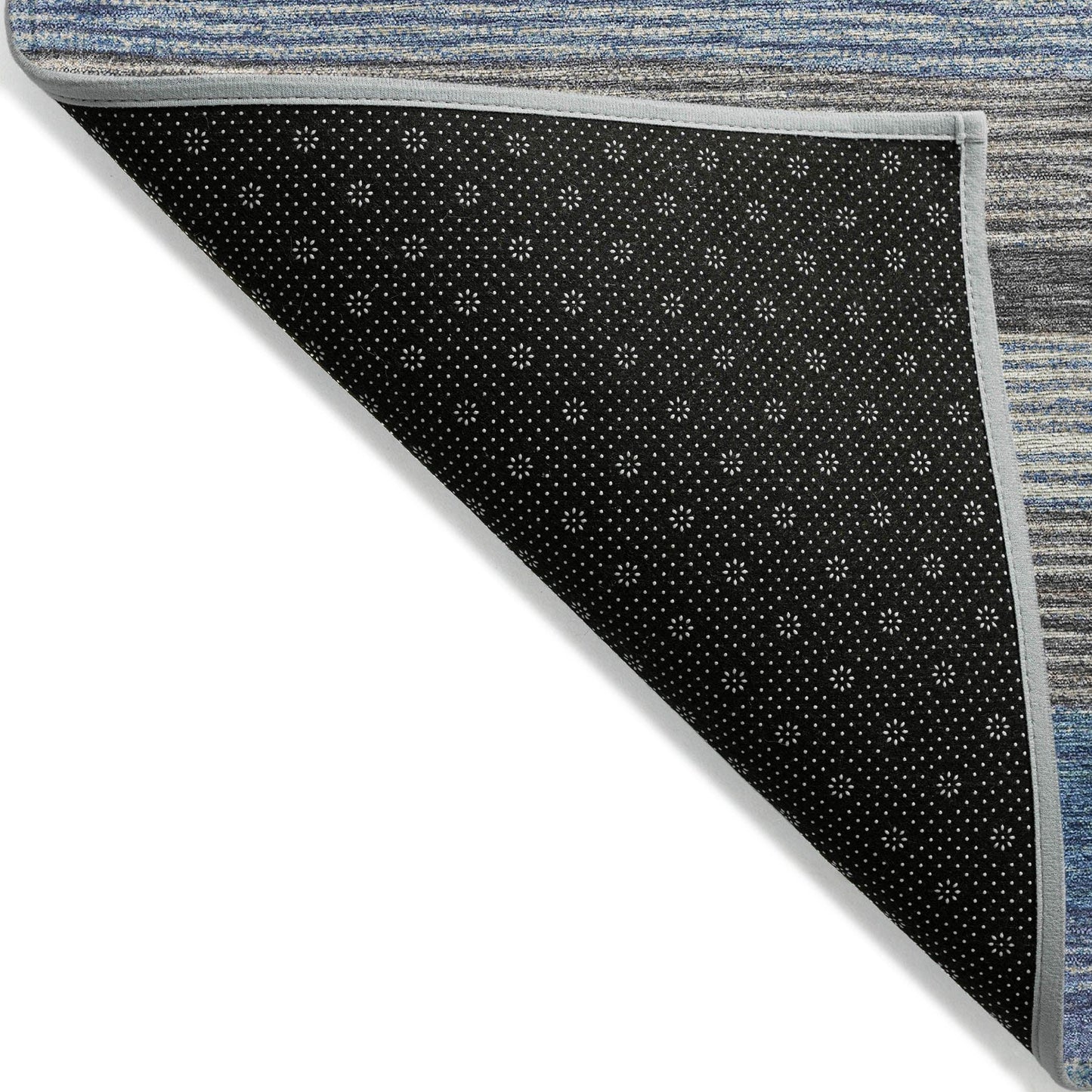 Elyn Denim Washable Indoor-Outdoor Rug