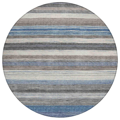 Elyn Denim Washable Indoor-Outdoor Rug