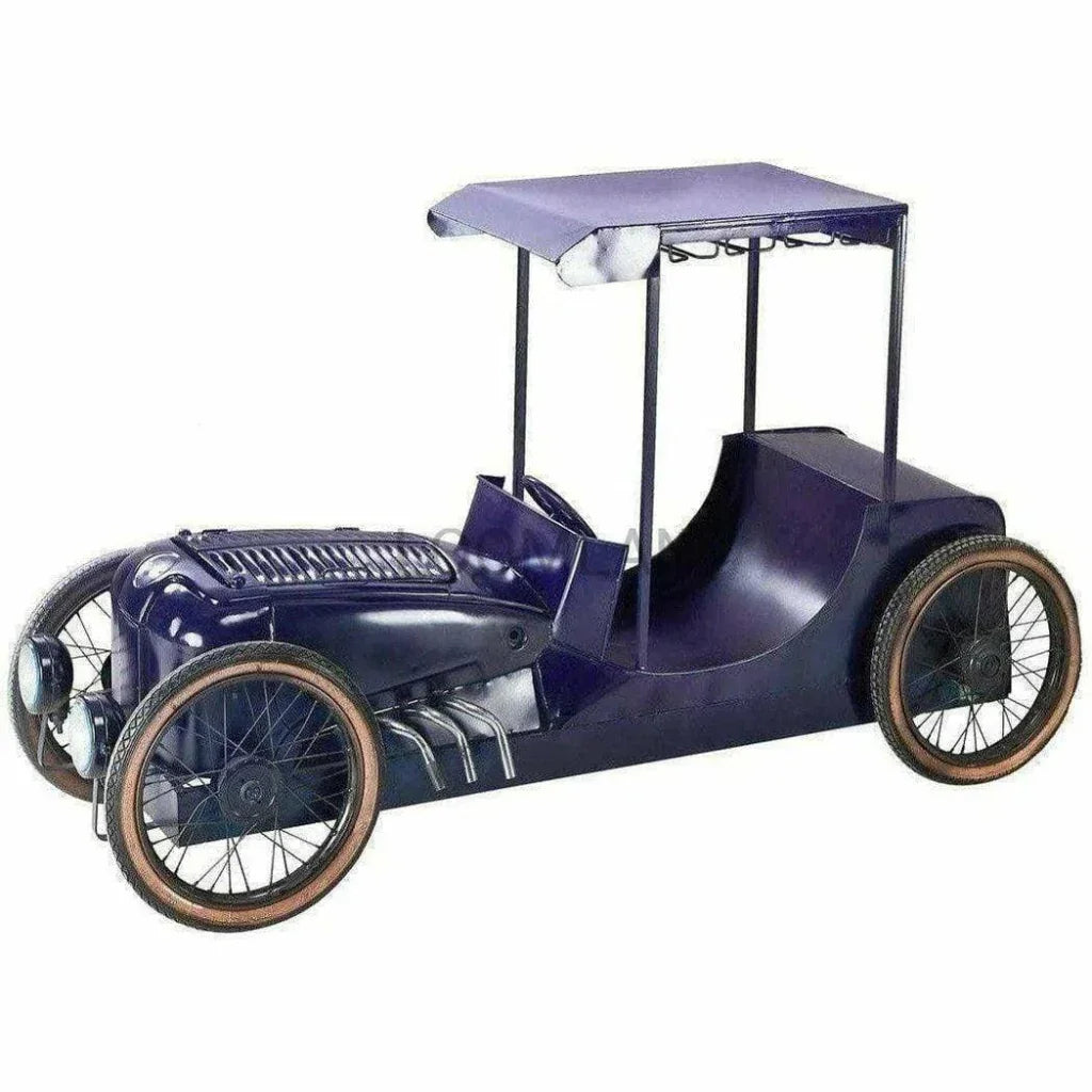 Elysera Game Room Home Bar Cabinet with Old Automobile-Home Bar Islands-LOOMLAN-LOOMLAN