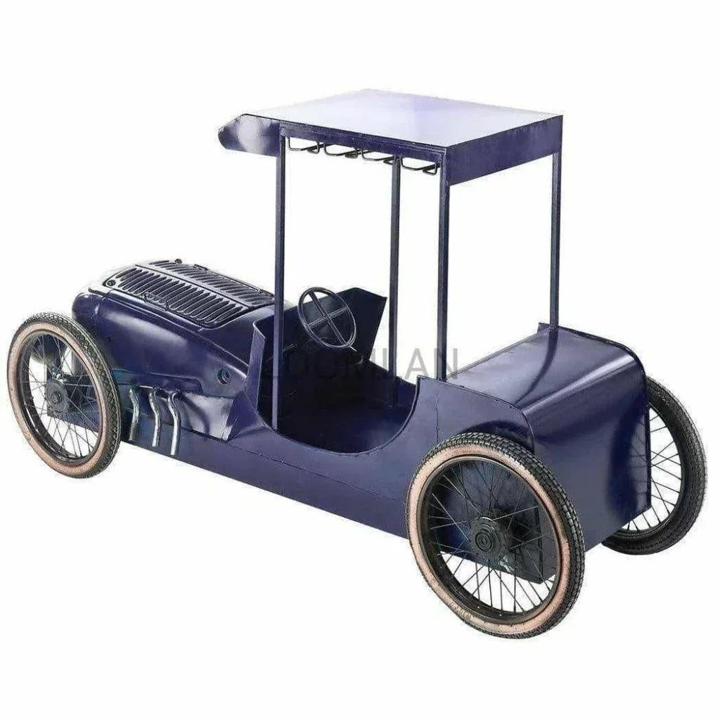 Elysera Game Room Home Bar Cabinet with Old Automobile-Home Bar Islands-LOOMLAN-LOOMLAN