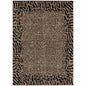 Elyvia Brown Washable Indoor - Outdoor Rug - LOOMLAN - LOOMLAN Rugs - Outdoor Rugs