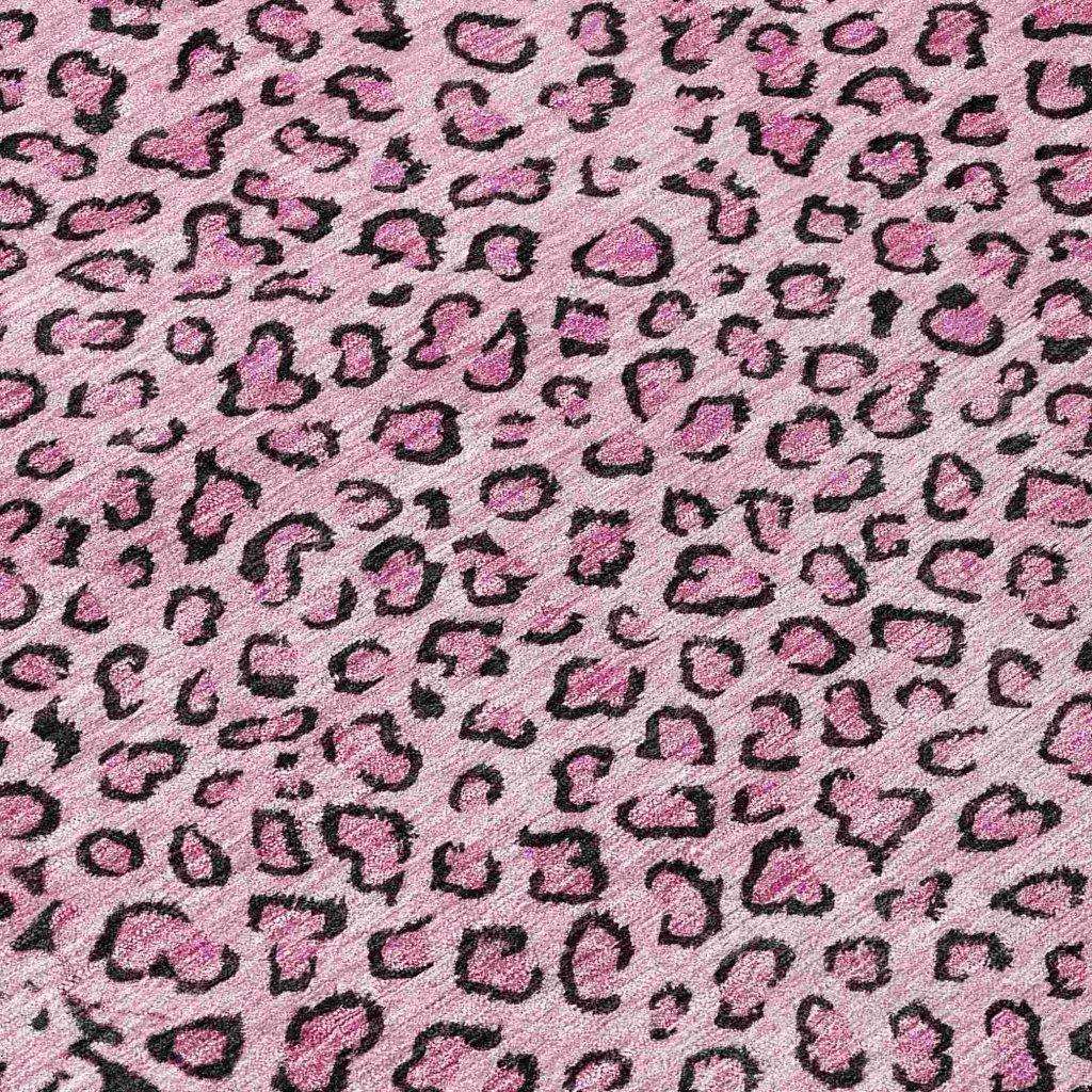 Elyvia Pink Washable Indoor - Outdoor Rug - LOOMLAN - LOOMLAN Rugs - Outdoor Rugs