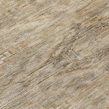 Emalisse Brown Washable Indoor - Outdoor Rug - LOOMLAN - LOOMLAN Rugs - Outdoor Rugs