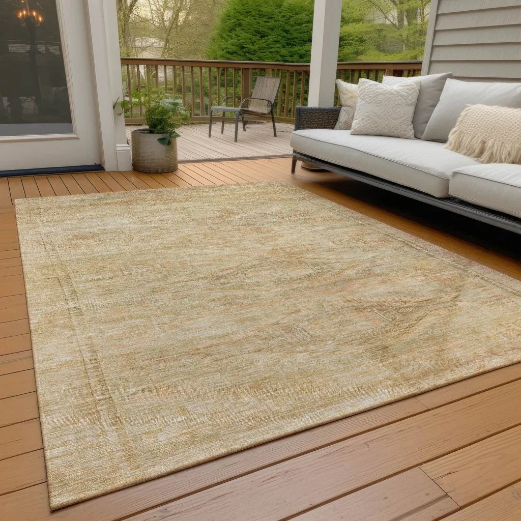 Emalisse Ivory Washable Indoor - Outdoor Rug - LOOMLAN - LOOMLAN Rugs - Outdoor Rugs