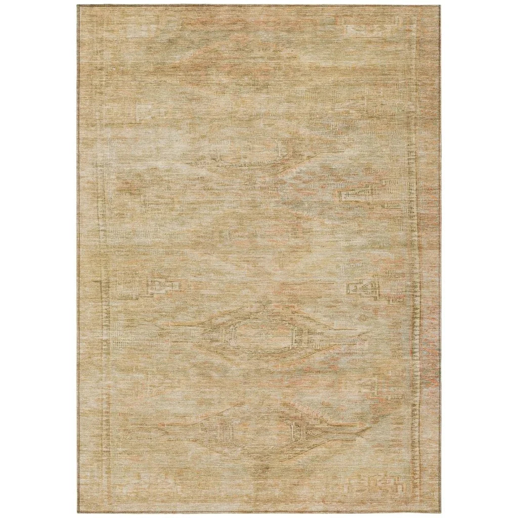 Emalisse Ivory Washable Indoor - Outdoor Rug - LOOMLAN - LOOMLAN Rugs - Outdoor Rugs