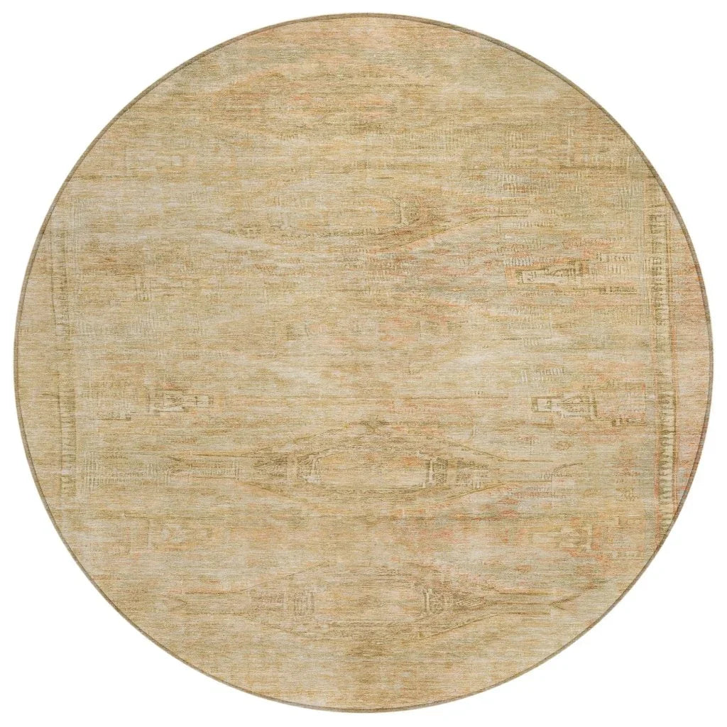 Emalisse Ivory Washable Indoor - Outdoor Rug - LOOMLAN - LOOMLAN Rugs - Outdoor Rugs