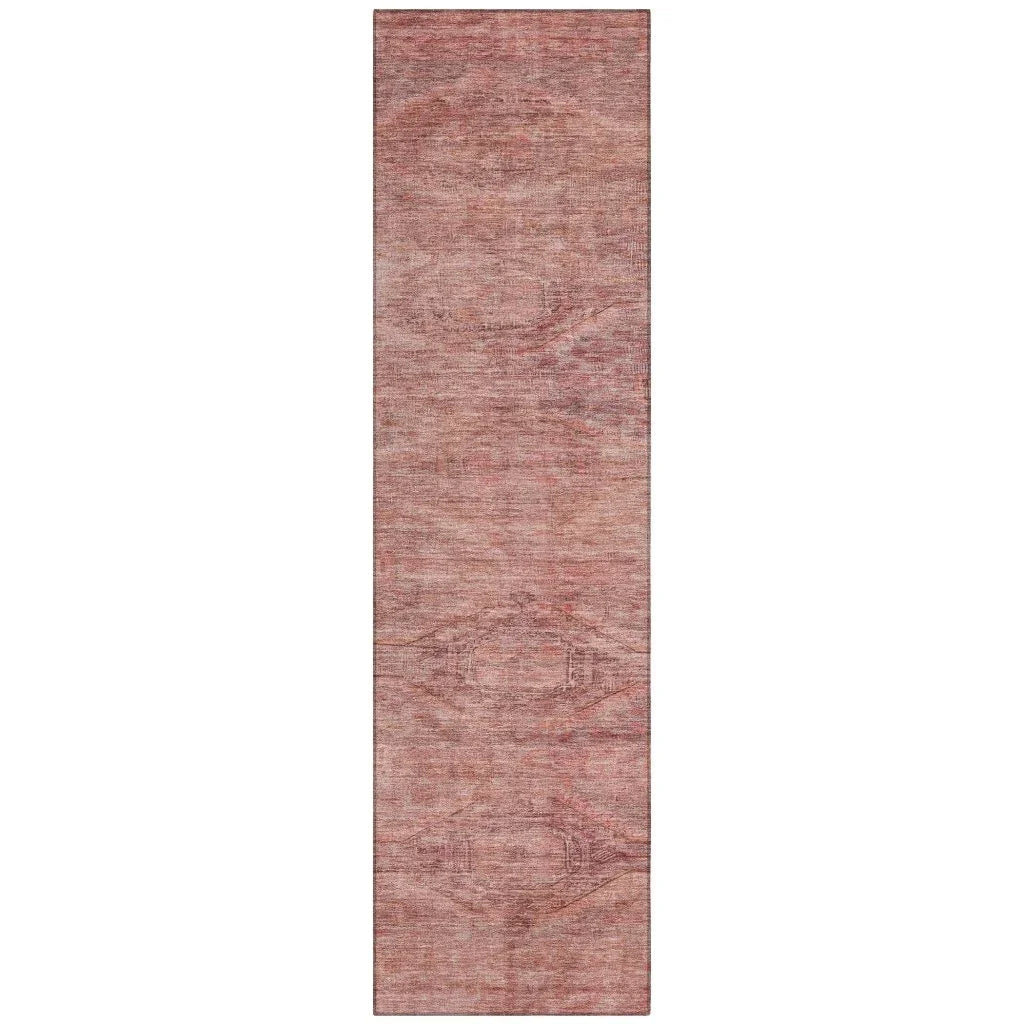 Emalisse Orange Washable Indoor - Outdoor Rug - LOOMLAN - LOOMLAN Rugs - Outdoor Rugs