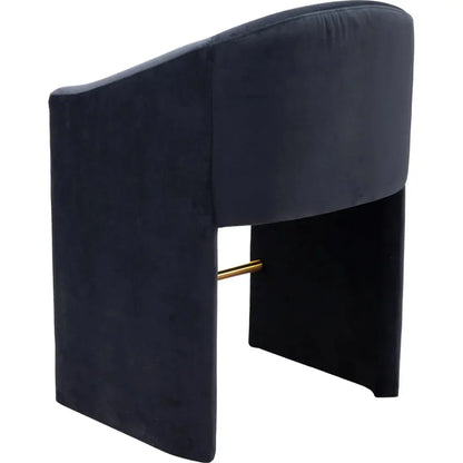 Emas Counter Stool Midnight Gray - LOOMLAN - Zuo Modern - Counter Stools