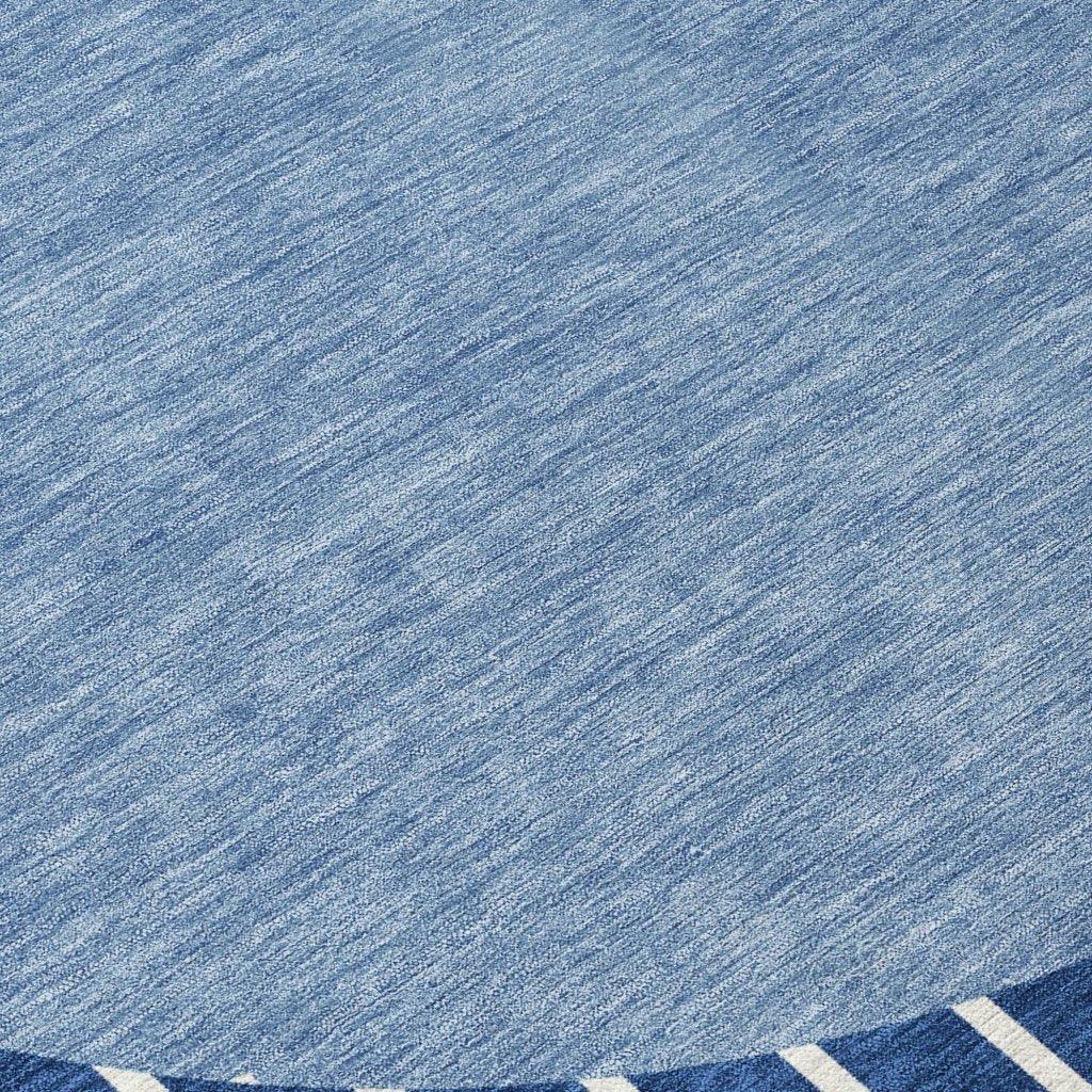 Ember Blue Washable Indoor-Outdoor Rug-Outdoor Rugs-LOOMLAN Rugs-LOOMLAN