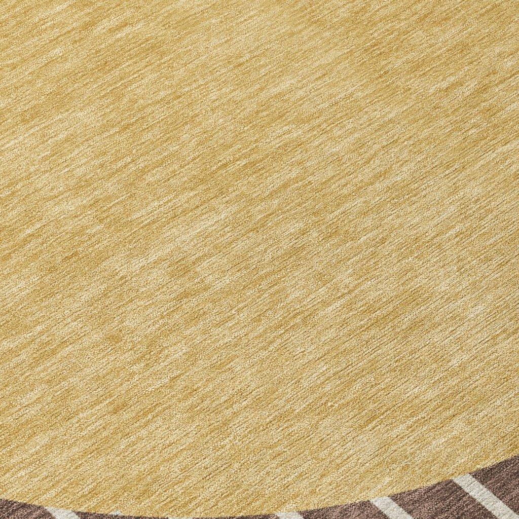 Ember Brown Washable Indoor-Outdoor Rug-Outdoor Rugs-LOOMLAN Rugs-LOOMLAN