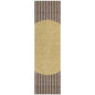 Ember Brown Washable Indoor-Outdoor Rug-Outdoor Rugs-LOOMLAN Rugs-2'3" x 7'6"-LOOMLAN