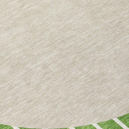 Ember Green Washable Indoor-Outdoor Rug-Outdoor Rugs-LOOMLAN Rugs-LOOMLAN