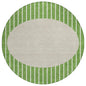 Ember Green Washable Indoor-Outdoor Rug-Outdoor Rugs-LOOMLAN Rugs-8' x 8'-LOOMLAN
