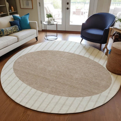 Ember Ivory Washable Indoor-Outdoor Rug-Outdoor Rugs-LOOMLAN Rugs-LOOMLAN