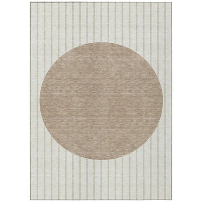 Ember Ivory Washable Indoor-Outdoor Rug-Outdoor Rugs-LOOMLAN Rugs-2'6" x 3'10"-LOOMLAN