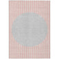 Ember Pink Washable Indoor-Outdoor Rug-Outdoor Rugs-LOOMLAN Rugs-2'6" x 3'10"-LOOMLAN