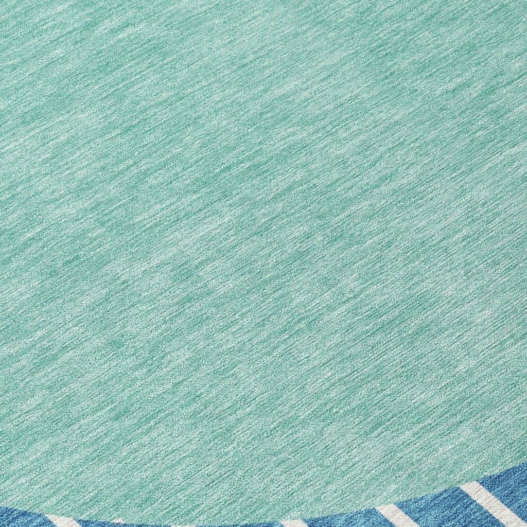 Ember Teal Washable Indoor-Outdoor Rug-Outdoor Rugs-LOOMLAN Rugs-LOOMLAN