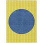 Ember Yellow Washable Indoor-Outdoor Rug-Outdoor Rugs-LOOMLAN Rugs-2'6" x 3'10"-LOOMLAN